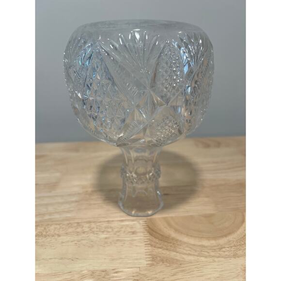 Vintage Crystal Glass Decanter Decorative Home Decor JL - Picture 4 of 8